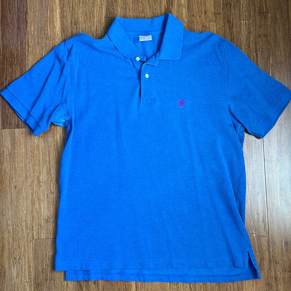 Blue Brooks Brothers Polo